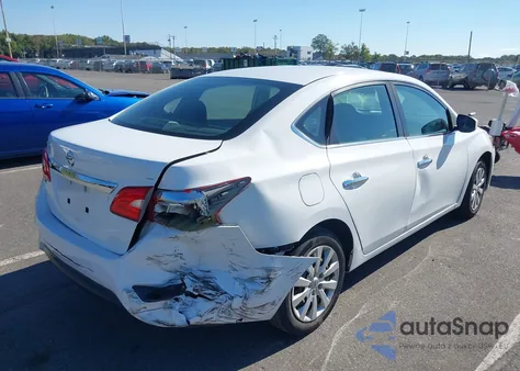 2019 Nissan Sentra S z USA, uszkodzony, nr VIN 3N1AB7AP2KY373717